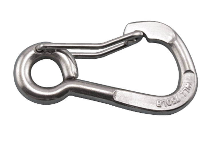 Stainless Steel Asymmetrical Wire Lever Harness Clip, S0172-0060, S0172-0080, S0172-0100, S0172-0120, S0172-S120